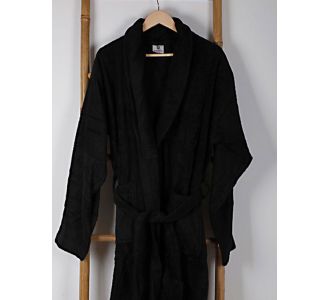 Μπουρνούζι Sato Black Large Sunshinehome |  Μπουρνούζια στο espiti