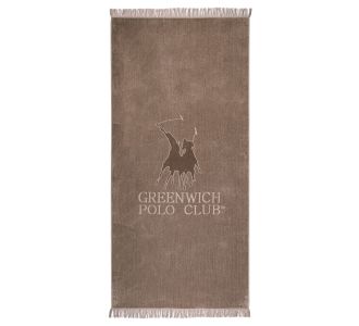 GREENWICH POLO CLUB ΠΕΤΣΕΤΑ ΘΑΛΑΣΣΗΣ 90Χ190 3625 TAUPE |  Πετσέτες Θαλάσσης στο espiti
