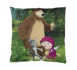 MASHA AND THE BEAR 5510 ΜΑΞΙΛΑΡΙ ΦΙΓΟΥΡΑΣ 40Χ40 ΜΠΛΕ |  Παιδικά διακοσμητικά μαξιλάρια στο espiti