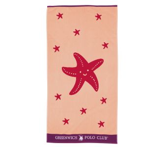 GREENWICH POLO CLUB JUNIOR ΠΕΤΣΕΤΑ ΘΑΛΑΣΣΗΣ 70Χ140 3894 SALMON |  Πετσέτες Θαλάσσης στο espiti