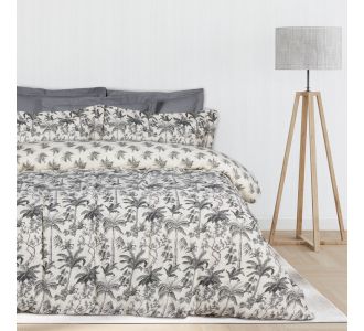 DAS HOME ΣΕΤ ΣΕΝΤΟΝΙΑ ΜΟΝΑ ΜΕ ΛΑΣΤΙΧΟ CASUAL 5429 ECRU, GREY |  Σεντόνια Υπέρδιπλα / King Size στο espiti
