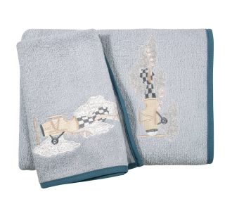 GREENWICH POLO CLUB ΣΕΤ ΠΕΤΣΕΤΕΣ ΒΑΒΥ ESSENTIAL 8852 BLUE, GREY |  Βρεφικές πετσέτες στο espiti