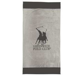 GREENWICH POLO CLUB ΠΕΤΣΕΤΑ ΘΑΛΑΣΣΗΣ 90Χ170 4045 GREY |  Πετσέτες Θαλάσσης στο espiti