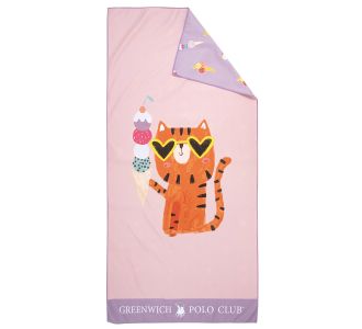 GREENWICH POLO CLUB JUNIOR ΠΕΤΣΕΤΑ ΘΑΛΑΣΣΗΣ 70Χ140 4082 PINK, PURPLE |  Πετσέτες Θαλάσσης στο espiti