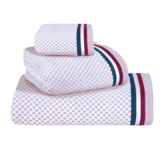 GREENWICH POLO CLUB ΣΕΤ ΠΕΤΣΕΤΕΣ 3 ΤΕΜΑΧΙΩΝ 3075 BLUE, RED, WHITE |  Σετ Πετσέτες στο espiti