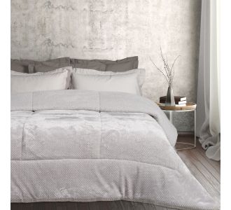 DAS HOME ΚΟΥΒΕΡΤΟΠΑΠΛΩΜΑ SHERPA ΥΠΕΡΔΙΠΛΟ 1182 ICE GREY |  Κουβερτοπαπλώματα  στο espiti