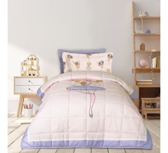 DAS KIDS ΠΑΠΛΩΜΑ ΜΟΝΟ 4913 LILAC, PINK |  Παπλώματα Παιδικά στο espiti