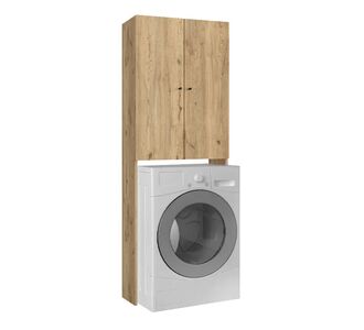 Έπιπλο πλυντηρίου Romme Megapap χρώμα sepet oak 65x27,1x180εκ. |  Σετ Μπάνιου στο espiti
