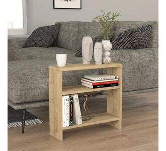 Τραπεζάκι βοηθητικό Silvanus Megapap χρώμα sapphire oak 51x17,5x49εκ. |  Τραπεζάκια βοηθητικά στο espiti