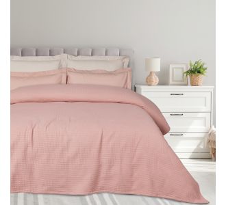 DAS HOME ΚΟΥΒΕΡΤΑ ΠΙΚΕ 220X240 0494 NUDE |  Κουβέρτες Βαμβακερές Υπέρδιπλες στο espiti