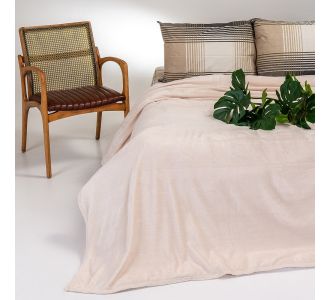 ΚΟΥΒΕΡΤΑ FLANNEL ΥΠΕΡΔΙΠΛΗ TOKYO ECRU ΥΠΕΡΔΙΠΛΗ 220Χ240 MELINEN |  Κουβέρτες Βελουτέ Υπέρδιπλες στο espiti