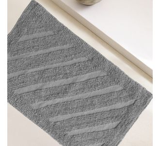 ΠΑΤΑΚΙ ΜΠΑΝΙΟΥ TASK LIGHT GREY 40Χ60 MELINEN |  Πατάκια Μπάνιου στο espiti