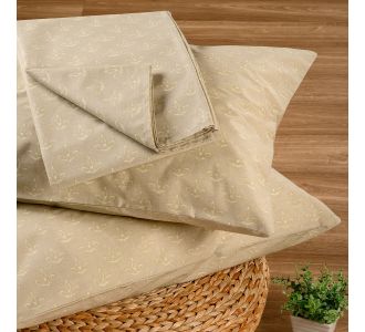 ΣΕΝΤΟΝΙ (ΣΕΤ 3 ΤΕΜ.) 180Χ200+32 CHANTAL BEIGE ULTRA LINE MINI ΚΑΤΩΣΕΝΤΟΝΟ KING SIZE (Λ) 180Χ200+32cm + 50X70cm MELINEN |  Σεντόνια Υπέρδιπλα / King Size στο espiti
