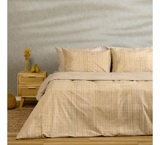 ΣΕΤ ΣΕΝΤΟΝΙΑ ΥΠΕΡΔΙΠΛΑ (Λ) MATEO BEIGE CASUAL LINE (160Χ200+32) ΣΕΤ ΥΠΕΡΔΙΠΛΟ (Λ) 235Χ270 MELINEN |  Σεντόνια Υπέρδιπλα / King Size στο espiti