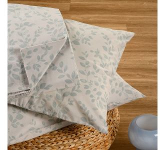 ΣΕΝΤΟΝΙ (ΣΕΤ 2 ΤΕΜ.) 100Χ200+32 BOTAN AQUA CASUAL LINE MINI ΚΑΤΩΣΕΝΤΟΝΟ ΜΟΝΟ (Λ) 100Χ200+32cm + 50X70cm MELINEN |  Σεντόνια Υπέρδιπλα / King Size στο espiti