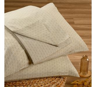 ΣΕΝΤΟΝΙ (ΣΕΤ 2 ΤΕΜ.) 120Χ200+32 LAYLA BEIGE CASUAL LINE MINI ΚΑΤΩΣΕΝΤΟΝΟ ΗΜΙΔΙΠΛΟ (Λ) 120Χ200+32cm + 50X70cm MELINEN |  Σεντόνια Υπέρδιπλα / King Size στο espiti