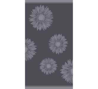 ΠΕΤΣΕΤΑ ΘΑΛΑΣΣΗΣ FLOWER DARK GREY (86Χ160) 86X160 MELINEN |  Πετσέτες Θαλάσσης στο espiti