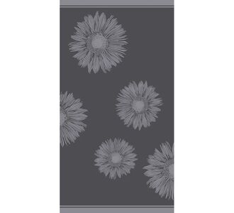ΠΕΤΣΕΤΑ ΘΑΛΑΣΣΗΣ FLOWER DARK GREY (86Χ160) 86X160 MELINEN |  Πετσέτες Θαλάσσης στο espiti