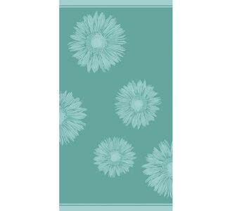 ΠΕΤΣΕΤΑ ΘΑΛΑΣΣΗΣ FLOWER AQUA (86Χ160) 86X160 MELINEN |  Πετσέτες Θαλάσσης στο espiti
