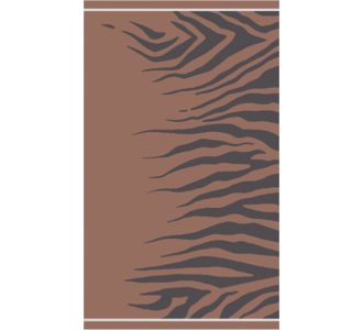 ΠΕΤΣΕΤΑ ΘΑΛΑΣΣΗΣ TIGER BROWN (86Χ160) 86X160 MELINEN |  Πετσέτες Θαλάσσης στο espiti