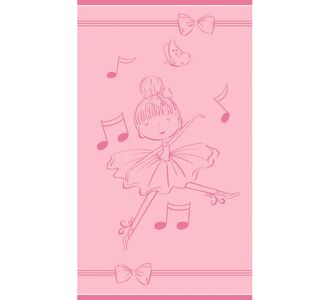 ΠΑΙΔΙΚΗ ΠΕΤΣΕΤΑ ΘΑΛΑΣΣΗΣ DANCING PINK (70Χ120) 70X120 MELINEN |  Πετσέτες Θαλάσσης στο espiti