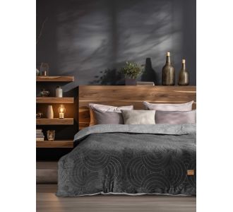 Παπλωματοθήκη DUSK ANTHRACITE 220 x 240 εκ. MADI |  Παπλωματοθήκες Υπέρδιπλες στο espiti