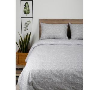 Παπλωματοθήκη Cotton Feelings 920 Grey Μονή (170x250) Sunshinehome |  Παπλωματοθήκες Μονές στο espiti