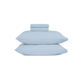 Μαξιλαροθήκες Cotton Feelings 103 Light Blue 50x70 Sunshinehome |  Μαξιλαροθήκες Απλές στο espiti