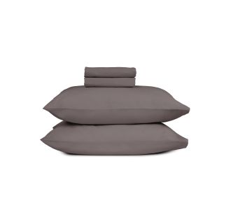 Μαξιλαροθήκες Cotton Feelings 107 Dark Grey 50x70 Sunshinehome |  Μαξιλαροθήκες Απλές στο espiti