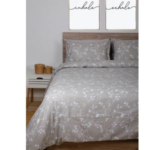 Σετ Σεντόνια Cotton Feelings 924 Grey Υπέρδιπλο (235x270) Sunshinehome |  Σεντόνια Υπέρδιπλα / King Size στο espiti