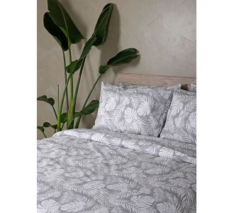 Σετ Σεντόνια Cotton Feelings 2038 Grey Μονό με λάστιχο(105x205+30) Sunshinehome |  Σεντόνια Μονά / Ημίδιπλα στο espiti
