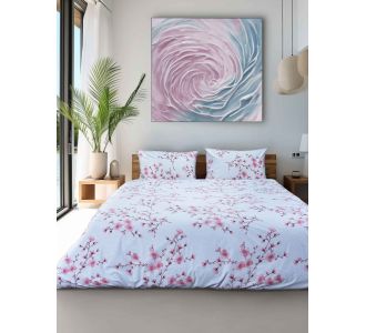 Σετ κουβερλί ROSELLE 100% Βαμβάκι 220 x 240 + 2 μαξιλαροθήκες 52 x 72 εκ. MADI |  Κουβερλί Υπέρδιπλα στο espiti