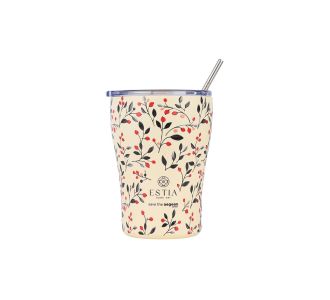 ESTIA ΘΕΡΜΟΣ COFFEE MUG SAVE THE AEGEAN 350ml BLOOM BEIGE - 01-31701 Estia |  Θερμός & Αξεσουάρ στο espiti