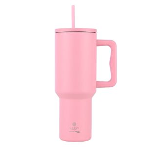 ESTIA ΘΕΡΜΟΣ STRAW TUMBLER XL SAVE THE AEGEAN 1200ml BLOSSOM ROSE - 01-32210 Estia |  Θερμός & Αξεσουάρ στο espiti