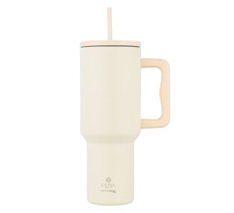 ESTIA ΘΕΡΜΟΣ STRAW TUMBLER XL SAVE THE AEGEAN 1200ml LILY WHITE - 01-32197 Estia |  Θερμός & Αξεσουάρ στο espiti