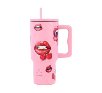 ESTIA ΘΕΡΜΟΣ STRAW TUMBLER XL SAVE THE AEGEAN 900ml BLUSH POP - 01-32067 Estia |  Θερμός & Αξεσουάρ στο espiti