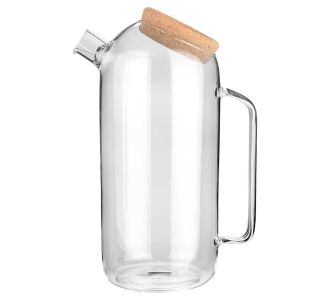 ESTIA ΚΑΝΑΤΑ ΓΥΑΛΙΝΗ 1800ml ΜΕ ΚΑΠΑΚΙ ΦΕΛΛΟΥ - 01-23584 Estia |  Είδη Σερβιρίσματος στο espiti