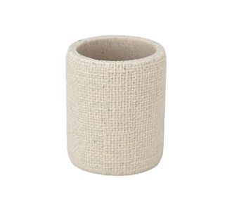 ESTIA ΠΟΤΗΡΑΚΙ ΜΠΑΝΙΟΥ JUTE ΡΗΤΙΝΗΣ ΜΠΕΖ - 02-25830 Estia |  Αξεσουάρ Μπάνιου - διάφορα στο espiti