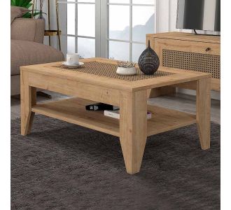 Τραπεζάκι σαλονιού Madura Megapap χρώμα sapphire oak 90x60x40εκ. |  Τραπεζάκια σαλονιού στο espiti