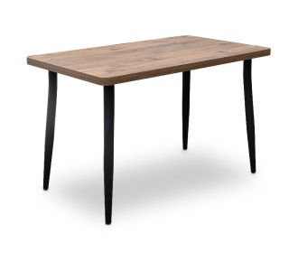 Τραπέζι Levico Megapap Mdf - μεταλλικό χρώμα ακακίας 120x70x75εκ. |  Τραπέζια στο espiti
