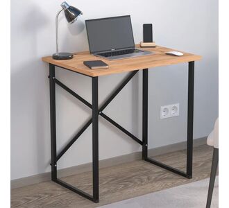 Γραφείο εργασίας Verne Megapap χρώμα pine oak 75x52x73,8εκ. |  Γραφεία στο espiti