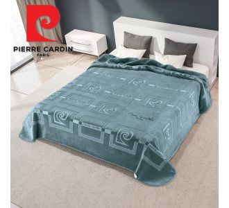 ΚΟΥΒΕΡΤΑ ΥΠΕΡΔΙΠΛΗ 220X240 PIERRE CARDIN NANCY 657  LAGUNA(71) |  Κουβέρτες Βελουτέ Υπέρδιπλες στο espiti