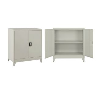 ΝΤΟΥΛΑΠΑ ΜΕΤΑΛΛΙΚΗ DURON HM11999 2-ΦΥΛΛΗ ΜΕ 2 ΑΠΟΘ.ΧΩΡΟΥΣ & ΠΟΔΙΑ-ΓΚΡΙ 90Χ40Χ100Υεκ. |  Ντουλάπες στο espiti