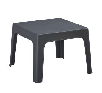 ΤΡΑΠΕΖΑΚΙ ΤΕΤΡΑΓΩΝΟ SLEEK HM6371.10 ΠΟΛΥΠΡΟΠΥΛΕΝΙΟ ΣΕ ΣΚΟΥΡΟ ΓΚΡΙ 49.5x49.5x40Υεκ. |  Τραπέζια κήπου στο espiti
