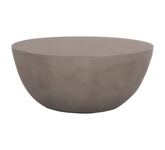 ΤΡΑΠΕΖΙ ΣΑΛΟΝΙΟΥ ΣΤΡΟΓΓΥΛΟ ALLAN HM18162.03 FIBER CEMENT ΣΕ ΓΚΡΙ--Φ92x49Υεκ. |  Τραπέζια στο espiti