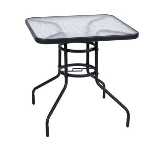 ΤΡΑΠΕΖΙ ΕΞΩΤ.ΧΩΡΟΥ FIGO HM5036.01 ΜΕΤΑΛΛΟ ΓΚΡΙ- ΓΥΑΛΙΝΗ ΕΠΙΦΑΝΕΙΑ 70Χ70Χ72Υεκ |  Τραπέζια κήπου στο espiti