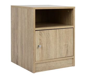 ΚΟΜΟΔΙΝΟ ΜΕΛΑΜΙΝΗΣ MALORY HM2205.02 SONAMA 40x40x50 |  Κομοδίνα στο espiti