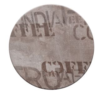 ΕΠΙΦΑΝΕΙΑ ΤΡΑΠΕΖΙΟΥ 710 WERZALIT Φ70  ΣΕ COFFEE BROWN ΧΡΩΜΑ HM5228.06 |  Τραπέζια κήπου στο espiti