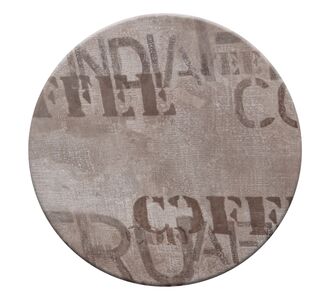 ΕΠΙΦΑΝΕΙΑ ΤΡΑΠΕΖΙΟΥ 710 WERZALIT Φ70  ΣΕ COFFEE BROWN ΧΡΩΜΑ HM5228.06 |  Τραπέζια κήπου στο espiti