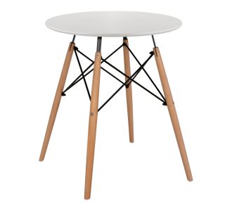 ΤΡΑΠΕΖΙ MINIMAL ΣΤΡΟΓΓΥΛΟ HM0060.01 ΛΕΥΚΟ ΧΡΩΜΑ MDF-ΠΟΔΙΑ ΟΞΙΑΣ ΦΥΣΙΚΟ Φ60Χ72Υεκ. |  Τραπέζια στο espiti